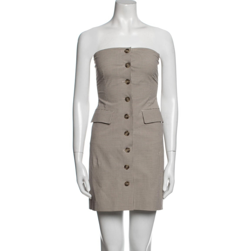 Theory Strapless Dress